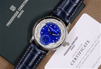 Fabriano - Piazza del Comune 25 - Orologio Frederique Constant Uomo Manufacture Worldtimer in Acciaio FC-718LA4H6 - FC-718LA4H6